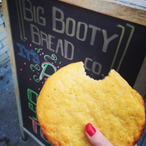 Gluten-free corn cookie from Big Booty Bread Company